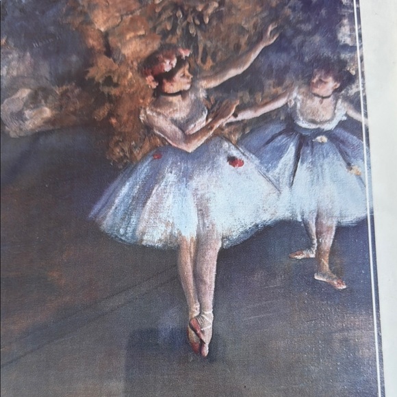 Vintage Gold Framed “Dancers on Stage” by Edgar Degas - Picture 4 of 7